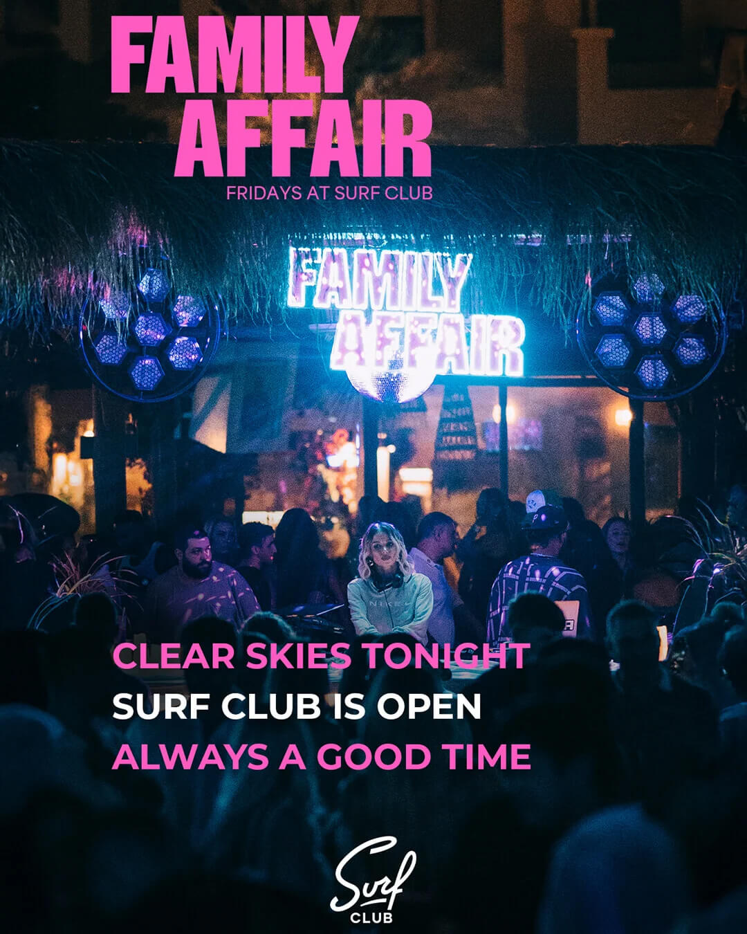 FAMILY AFFAIR Event Poster