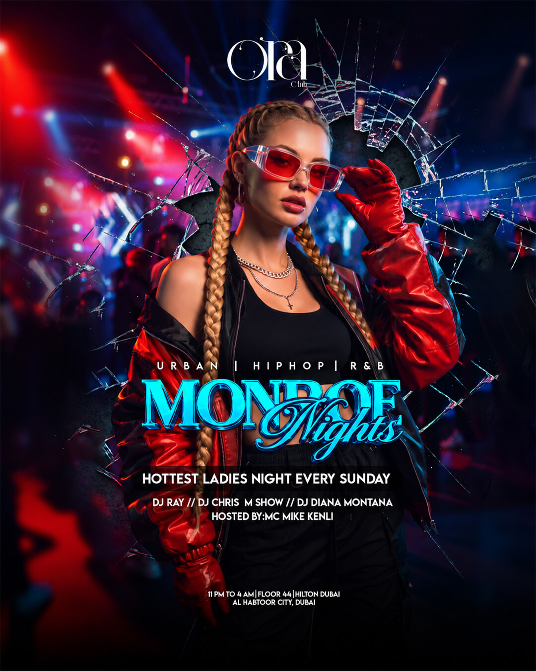 MONROE NIGHTS Event Poster