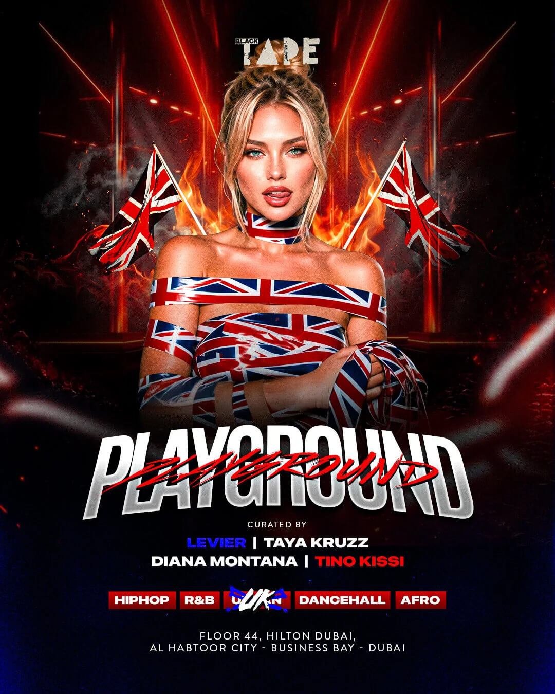 PLAYGROUND Event Poster