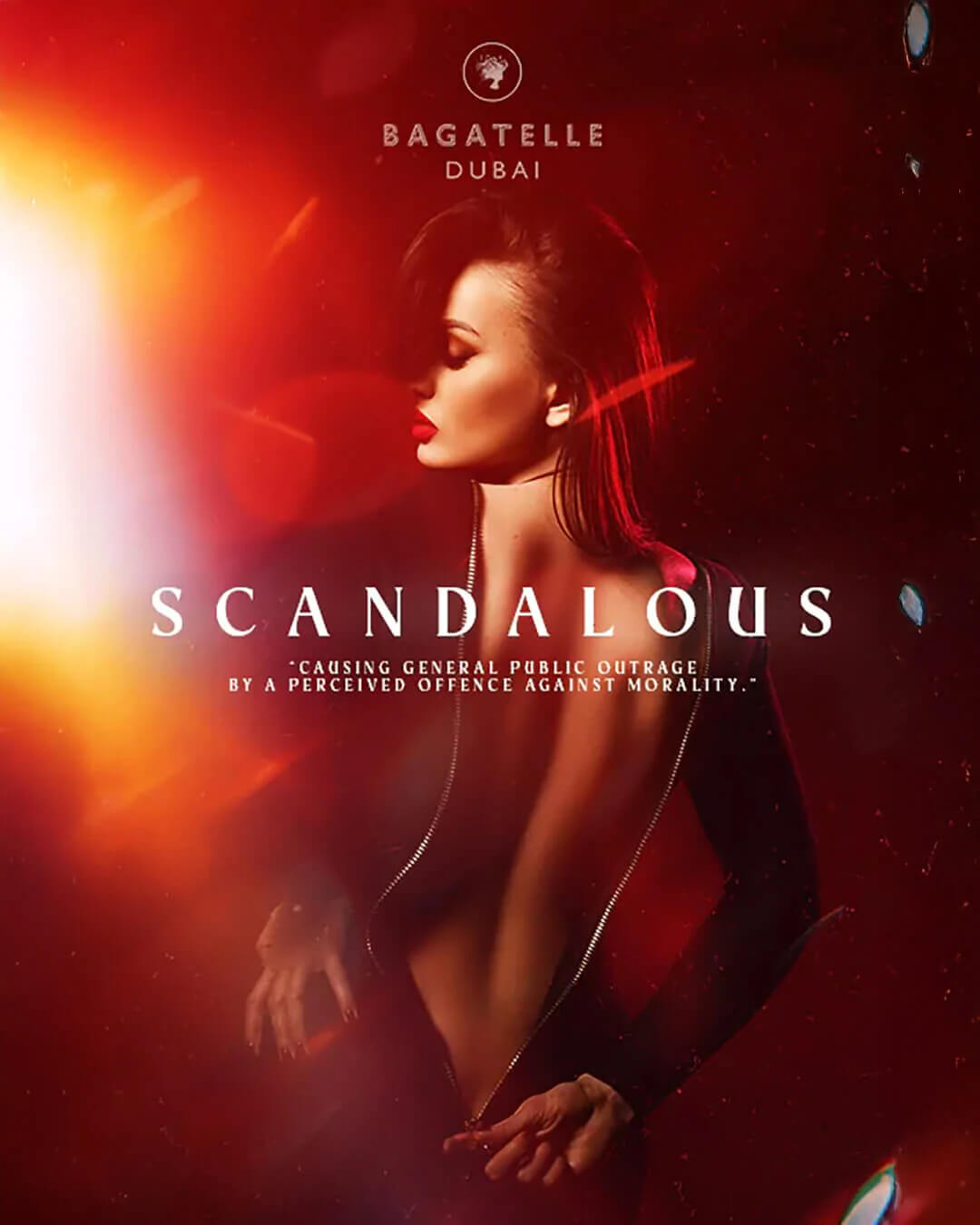 SCANDALOUS Event Poster